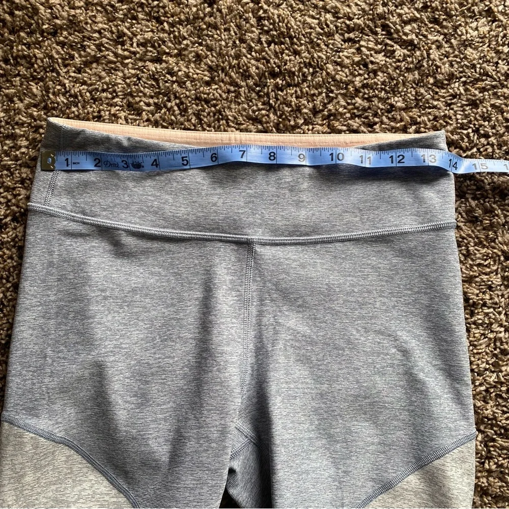 Outdoor Voices 7/8 Springs Athletic Leggings in Lake Dove Rose Quartz EUC Medium